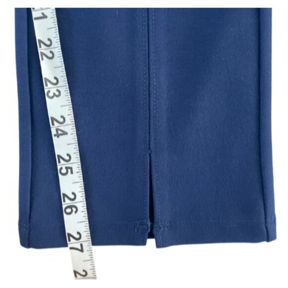 Soft Surroundings Soft Essential Ponte Slim Ankle Pants Navy Blue XS‎ 2FY78 $89 - Picture 5 of 14